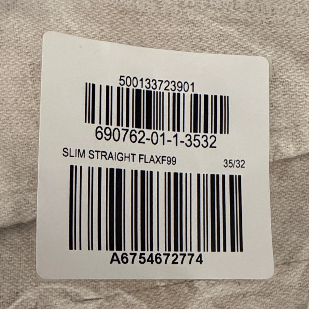 Banana Republic Linen-Blend Pants in Cream